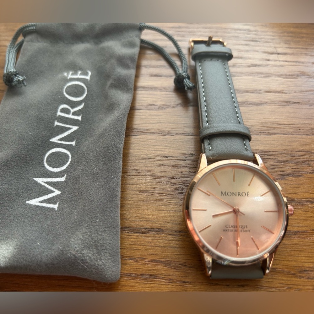 Monroe Classique Watch NWT